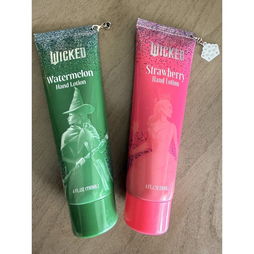 Movie Wicked Strawberry & Watermelon Scented Hand Cream Witch Gilda & Elphaba